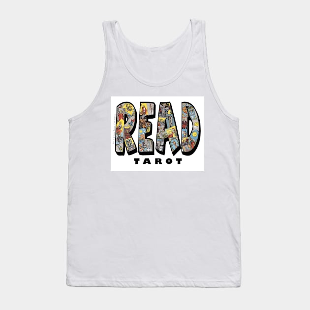 Be Well Read - READ TAROT Tank Top by NorthStarTarot